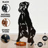 Boxer Mastiff Dog Loss Garden Ornament Memorial Statue Personalised Sculpture